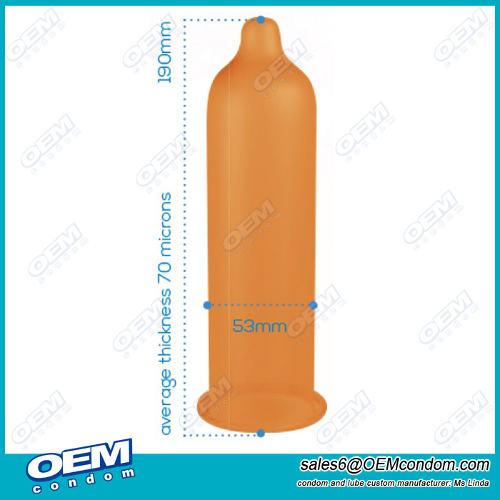 Custom size condom producer, OEM brand large size condom manufacturer