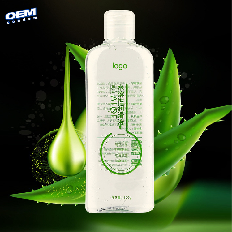 Aloe vera natural personal lubricant for woman