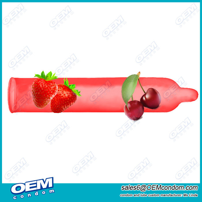 Flavored condom manufacturer, custom condom with flavors producer