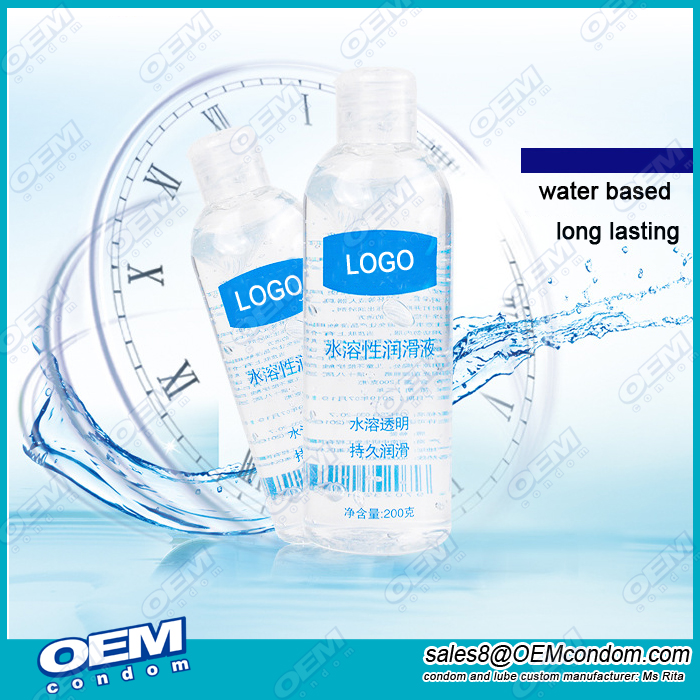 Water based long lasting lubricant produce OEM logo