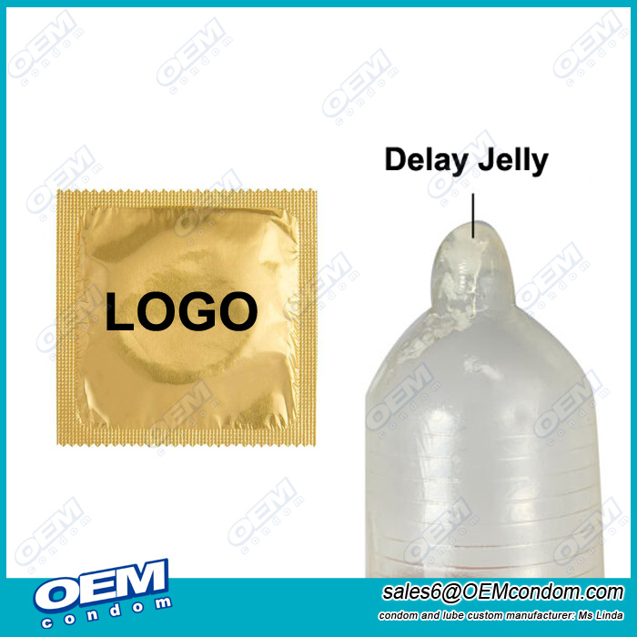 Delay condom manufacturer, Custom logo climax control condom