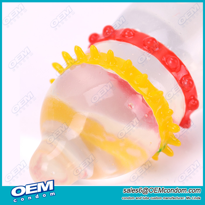 Spike condom producer, custom logo condom manufacturer