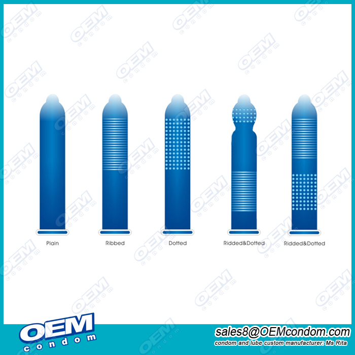 Custom Textured Dotted Ribbed Condom Manufacturer