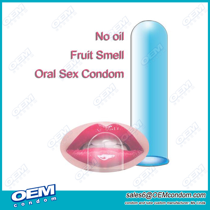 Oral flavored condom, OEM brand Oral flavored condom