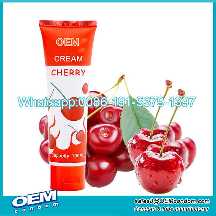 Lubricant Gel With Cherry Aroma For Oral Vaginal Anal Sex