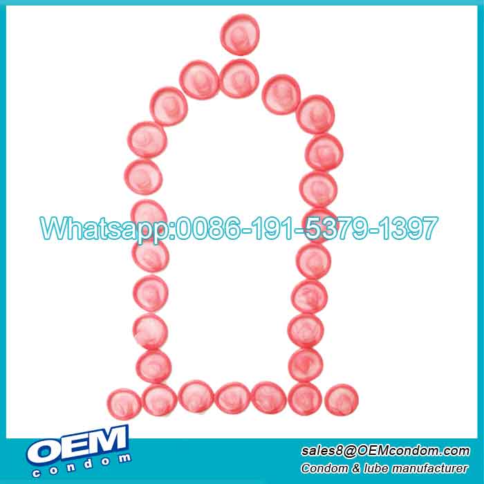 Pink Colored Red Colored Sensation Condoms Custom Condom Factory,condom colored pink,custom sensation pick color condom