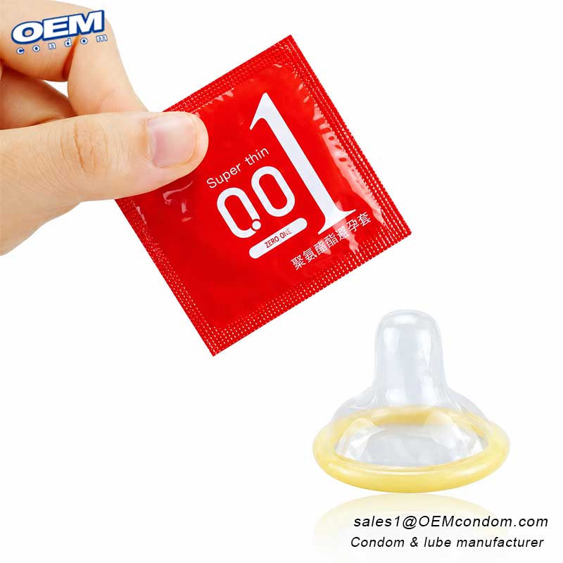 Custom private label polyurethane condoms latex free condom supplier