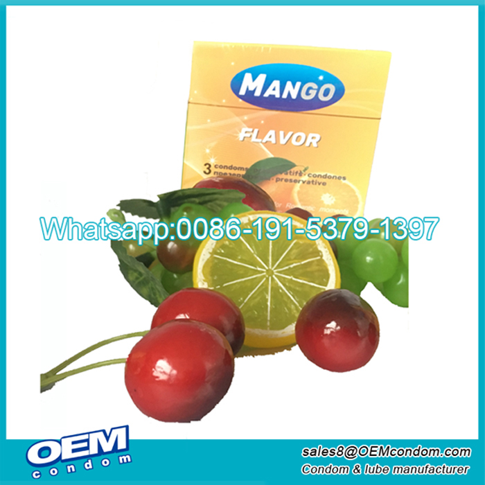 MANGO FLAVORED CONDOMS