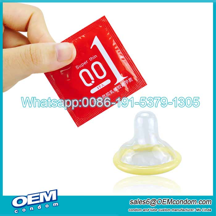 custom logo Polyurethane condom manufacture