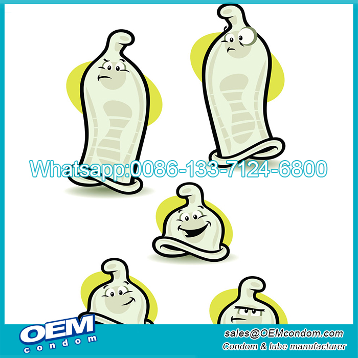Professional processing ultrathin condom adding desensiter cream