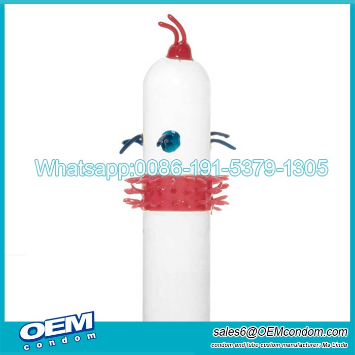 Spike thorn condom manufacturer, Alien condom supplier, Custom logo special spike condoms