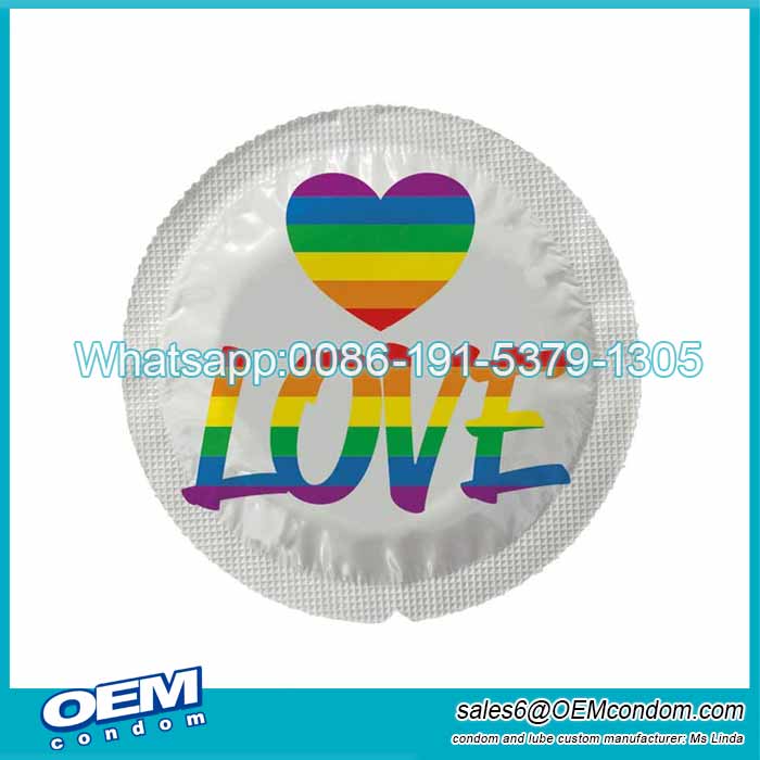 Novelty Round Foil Wrapper private label Condom manufacturer