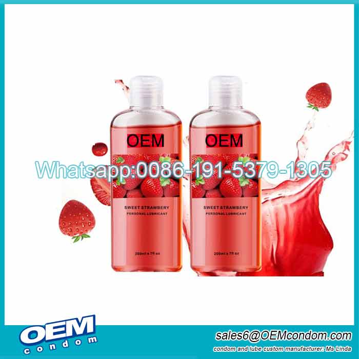 Edible waterbased lubricant with fragrance manufacturer
