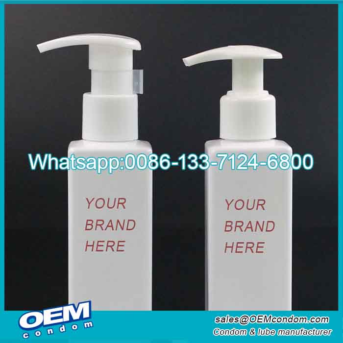 Factory custom own private label condom and personal lubricant lube vaginal moisturizer