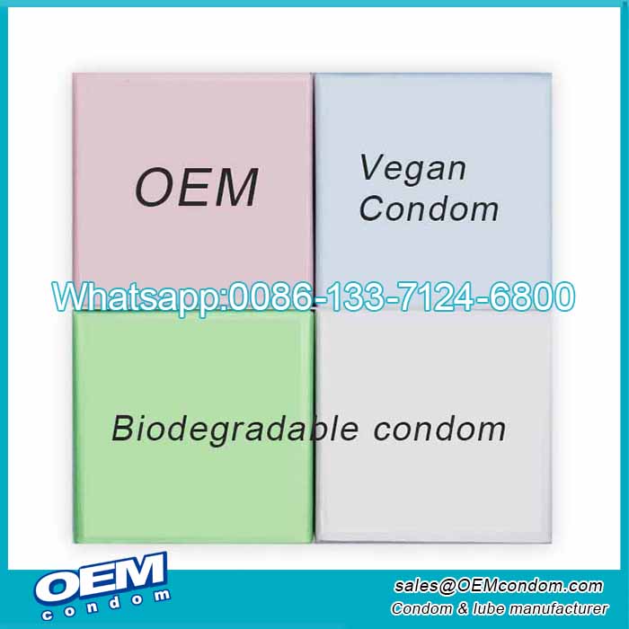Vegetarian condoms Eco-friendly condoms Biodegradable condom Anti-allergy condom Vegan condom