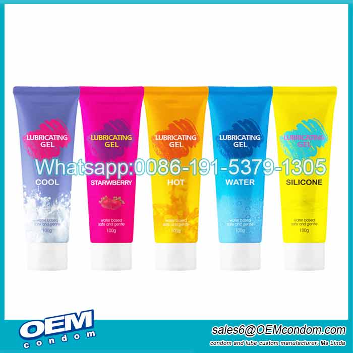 Customised personal lubricant jelly lubricant gel manufacturer