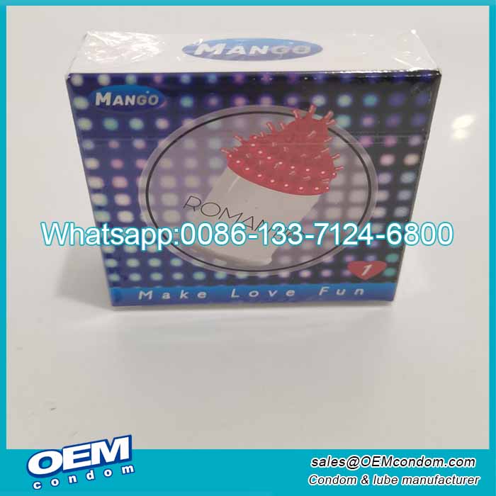 Factory hotsell dragon condom dotted condom extra dotted crystal condom spike condom