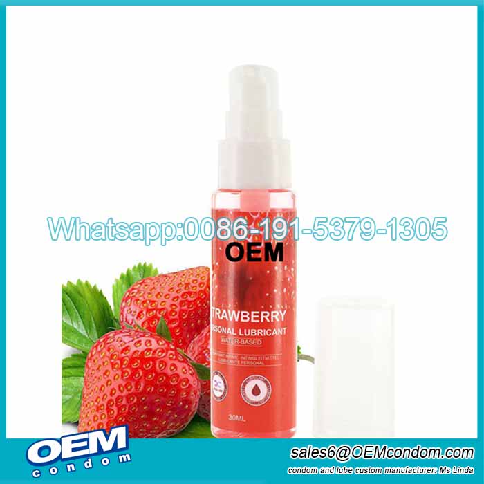 OEM Flavor adult product personal oral lubricant Producer
