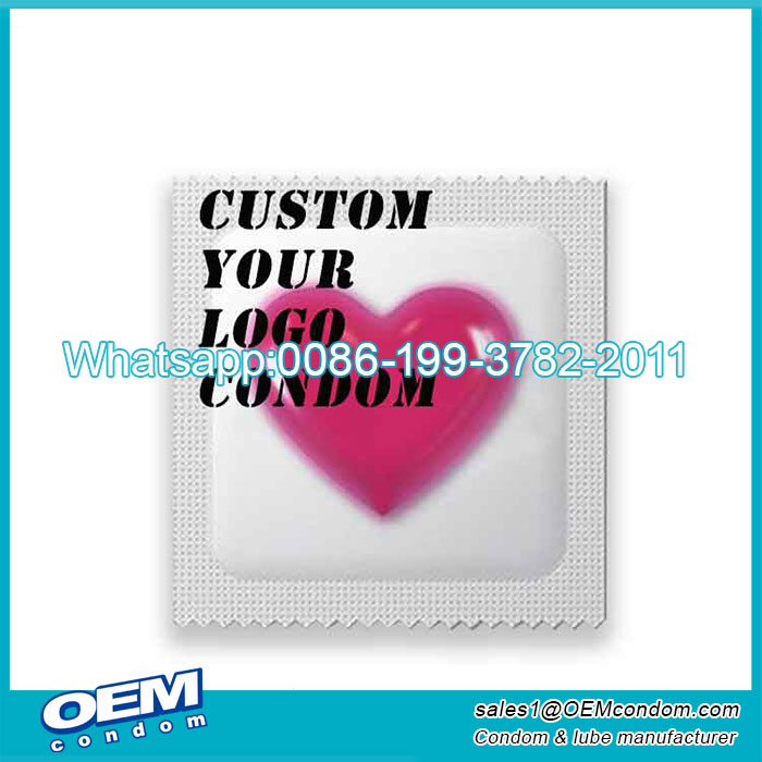 Manufacturer Custom condom your logo and design Low ultra low MOQ