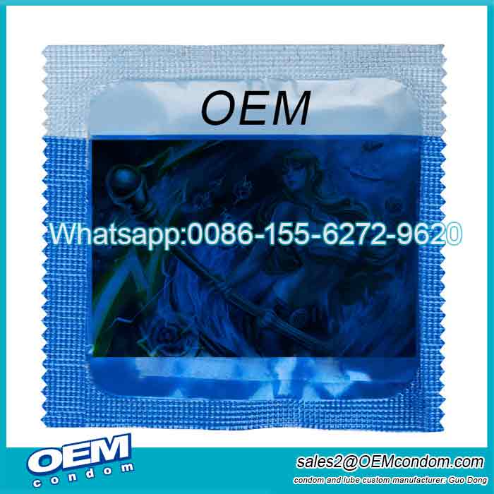 Trust Cartoon Printing Condoms Foil wrapper Supplier