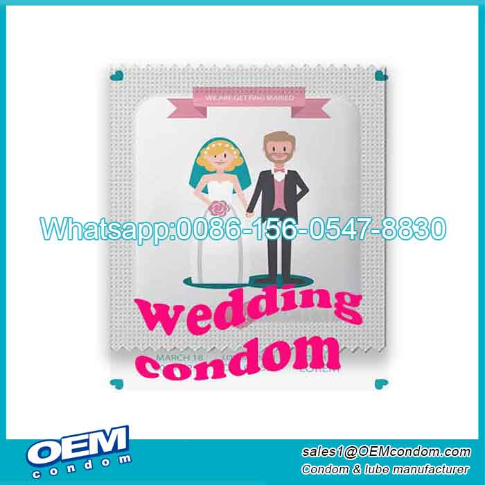Manufacturer Customized Condom Private Label Wedding Comdom Bachelor Party Condoms