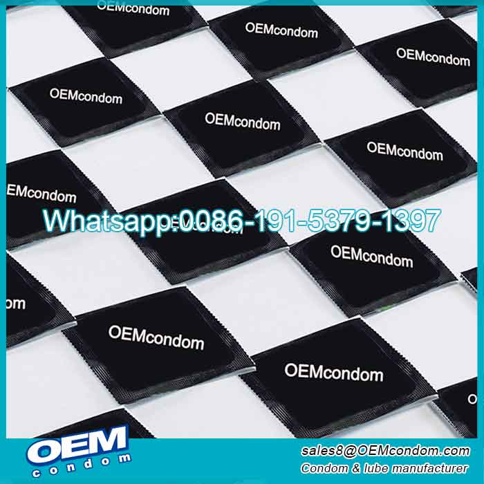 OEM condom with custom logo