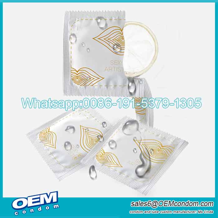 OEM Condoms Foil wrapper in bulk for wholesale