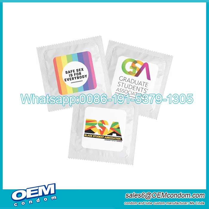 CondomPods with Full Color Imprint, Custom-made condoms, Personalised condooms