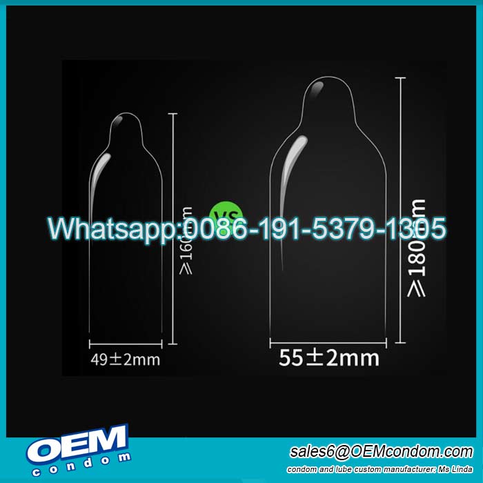 XXL Large size condom manufacturer, OEM brand large condoms factory