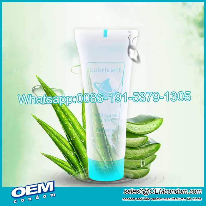 Aloe personal lube, natural lube cream manufacturer, OEM private label lubricating jelly factory