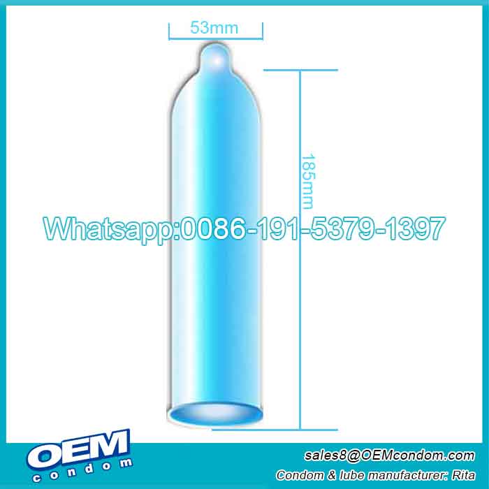 53mm condoms custom manufacturer,condom size 53mm,53mm regular condoms