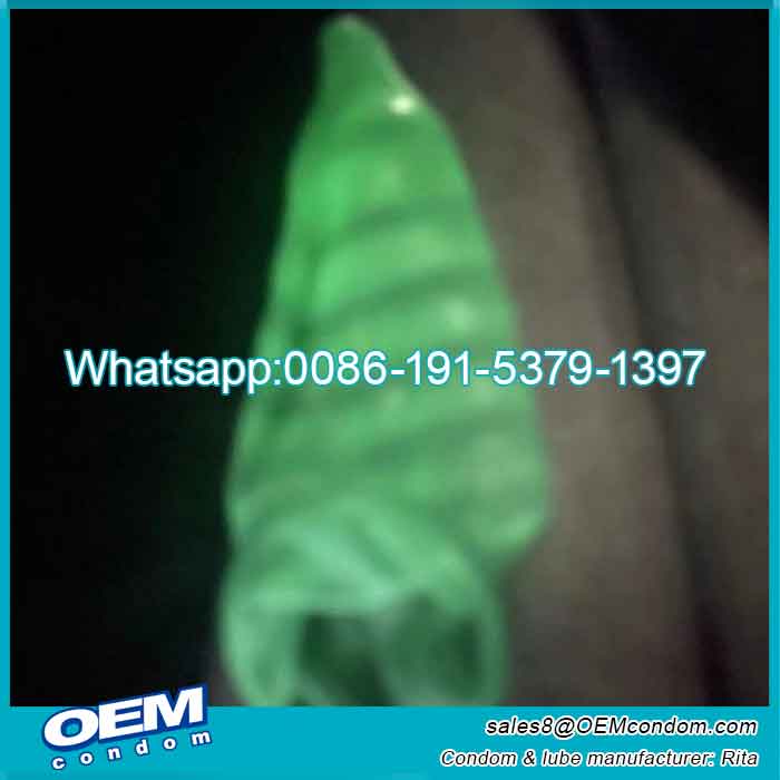Luminous Condoms Bedroom Fun,Fluorescent Condoms,Glow-in-the-Dark Condoms,Novelty Condoms Glow Lights,Bright Night Glow Condoms
